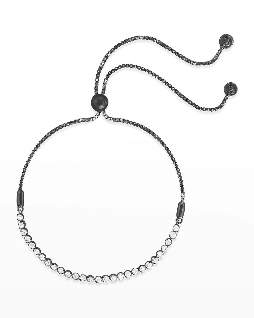 Dominique Cohen Black Gold Diamond Tennis Bracelet 2
