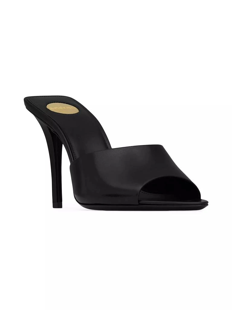Yves Saint Laurent Romy Mules In Smooth Leather 2