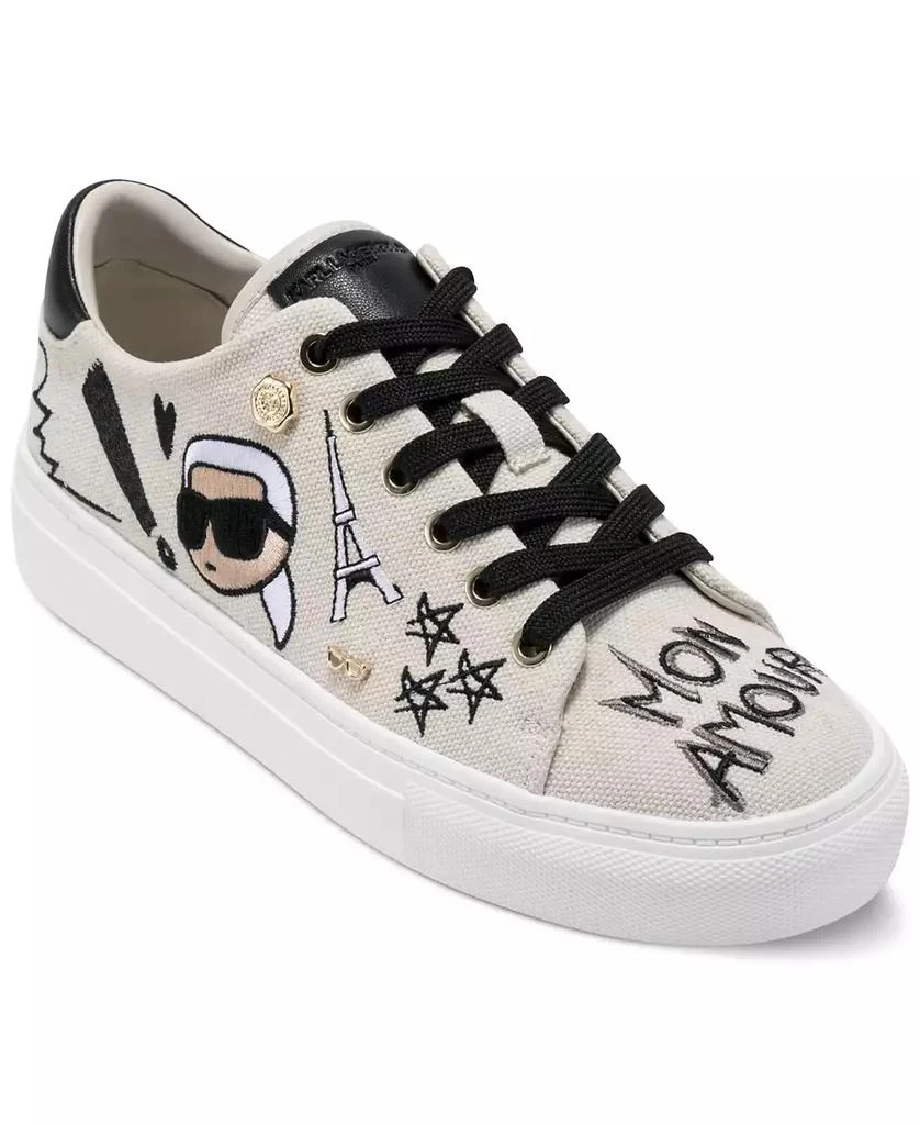 Karl Lagerfeld Paris Women's Cate Ikonic Sneakers