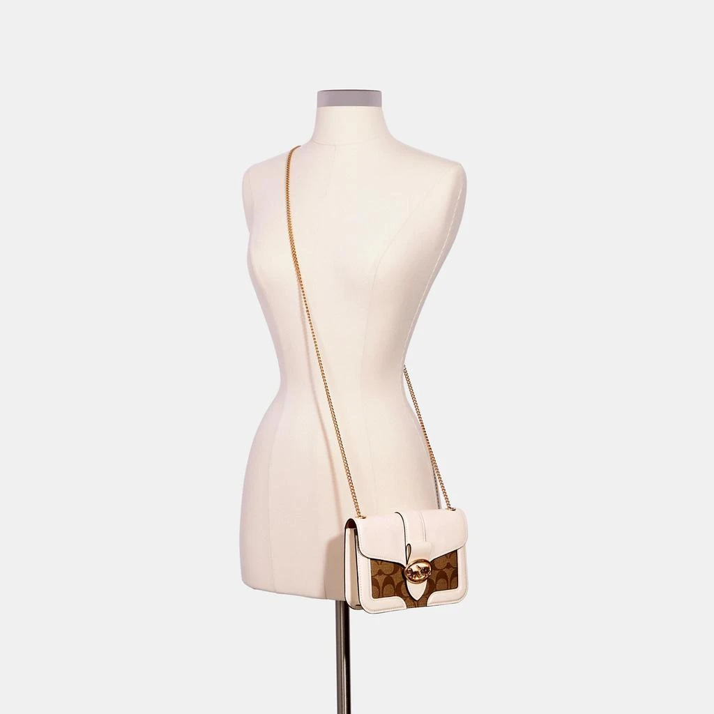 Coach Coach Outlet Georgie Crossbody In Signature Canvas 2