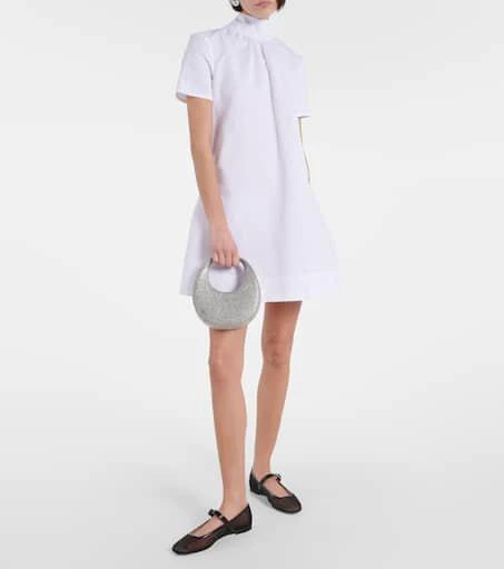 Staud Ilana cotton-blend minidress 2