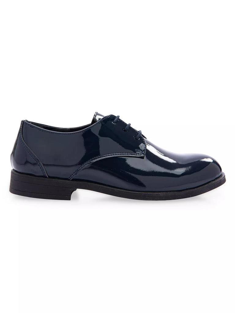 Moustache Little Boy's & Boy's Open Lace Dress Shoes 1