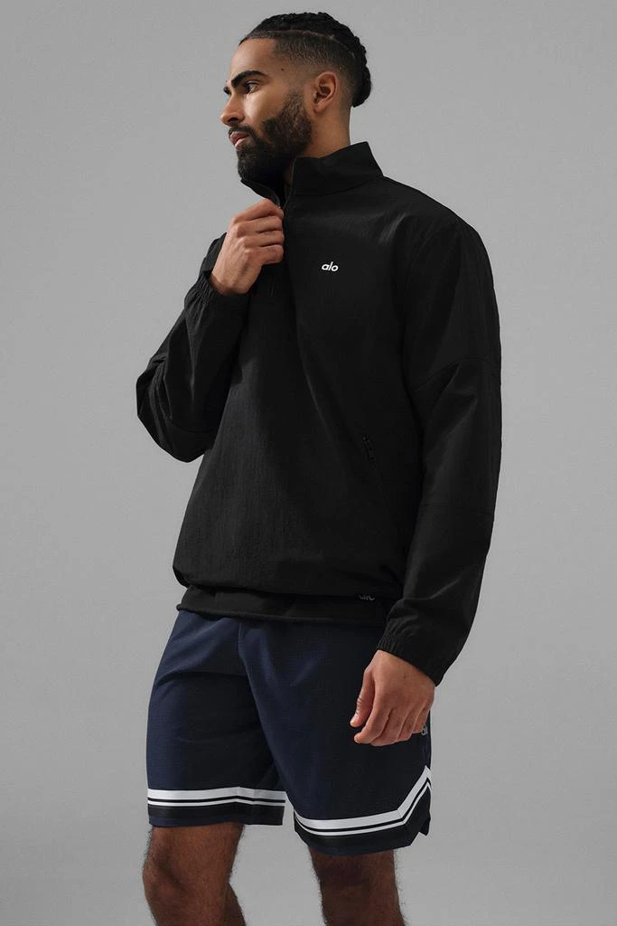 Alo Yoga Lightweight Takeaway Track Pullover - Black 5