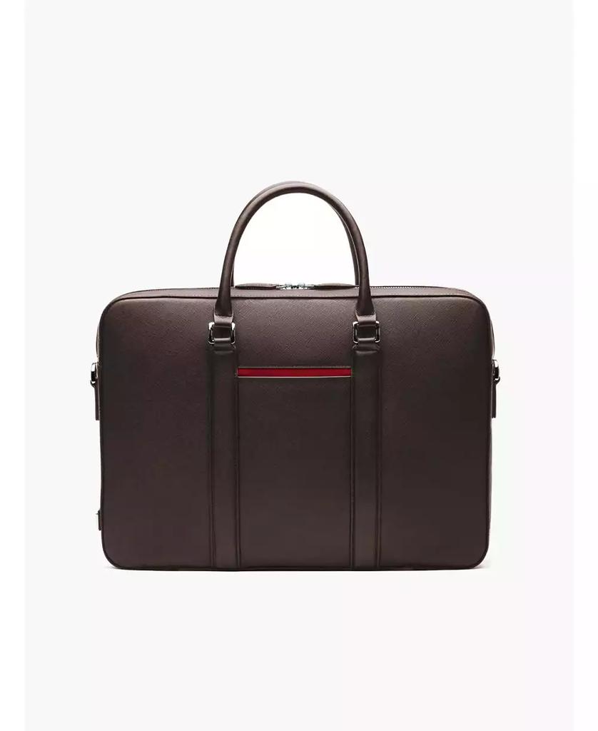MAVERICK 
CO. Men
s Manhattan Leather Briefcase