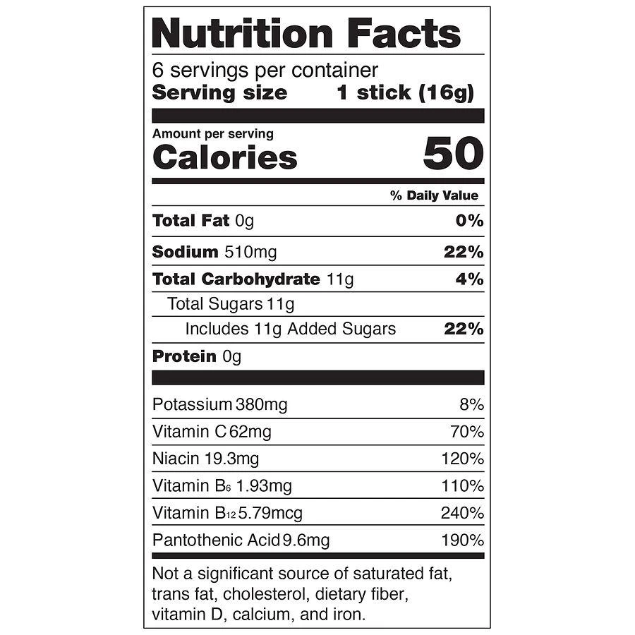 Liquid I.V. Hydration Multiplier Powdered Electrolyte Drink Mix Blue Cotton Candy 5