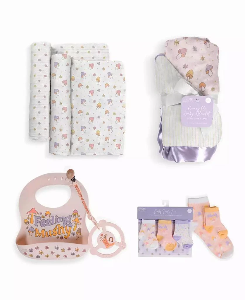JuJuBe Everyday Essentials Baby Bundle Mushy Love 1