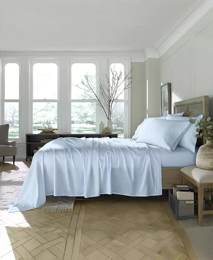 Clara Clark Eucalyptus Double Brushed Lyocell Blend 4-Pc. Sheet Set 5