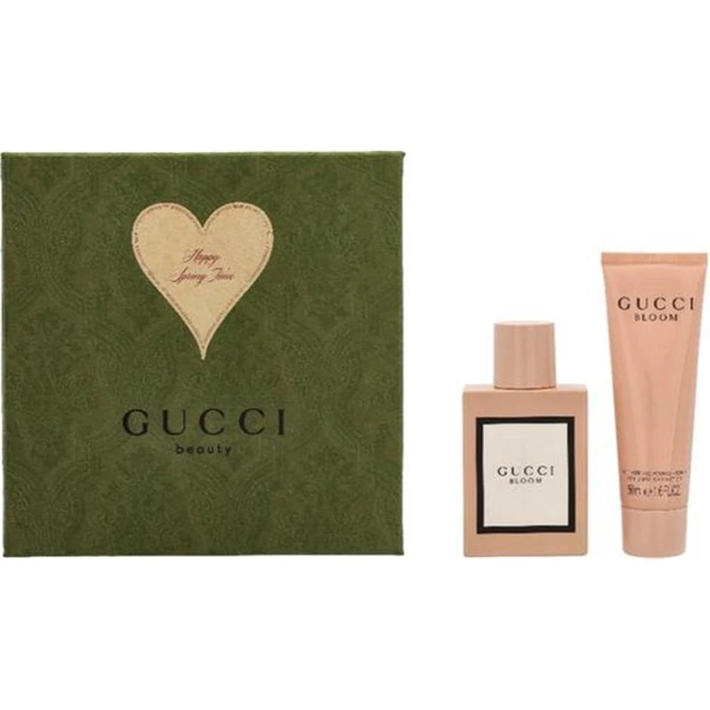 Gucci Bloom Eau De Parfum Spray 1.6 oz & Body Lotion 1.6 oz 1