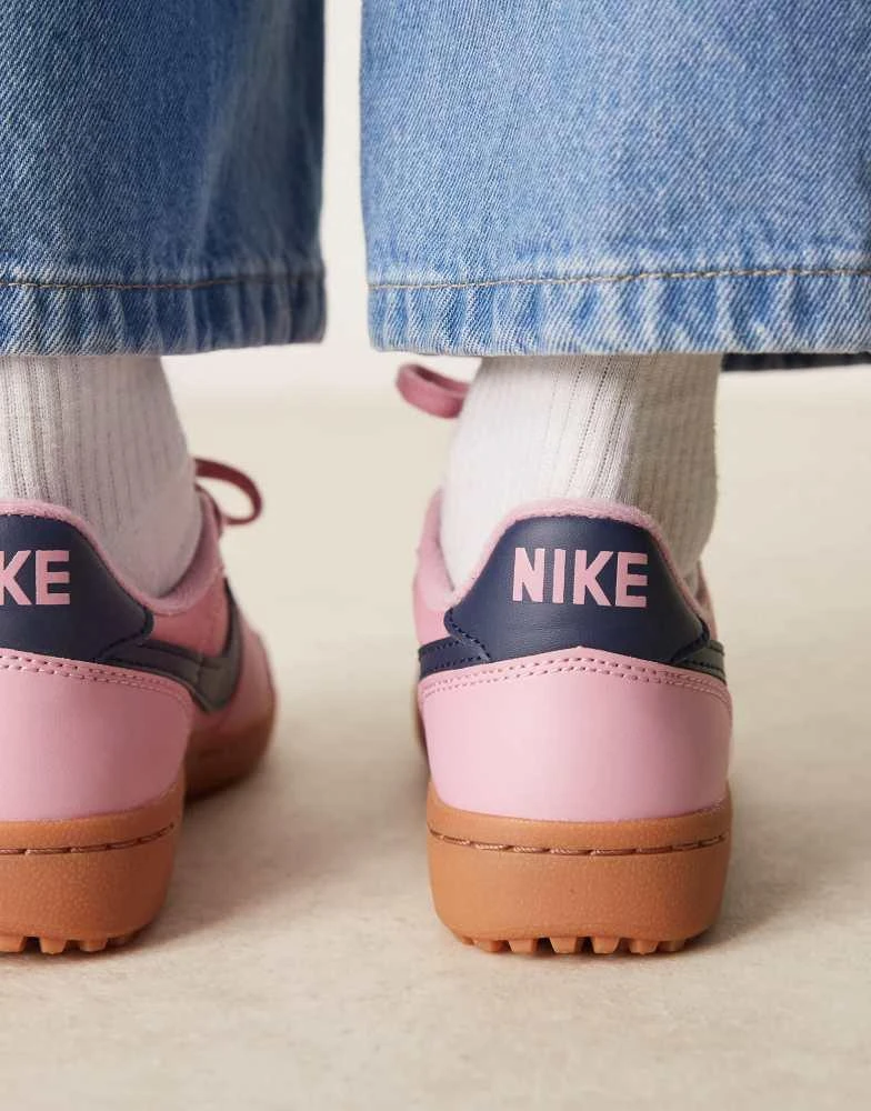 NIKE Nike Field General trainers in pink and navy 4