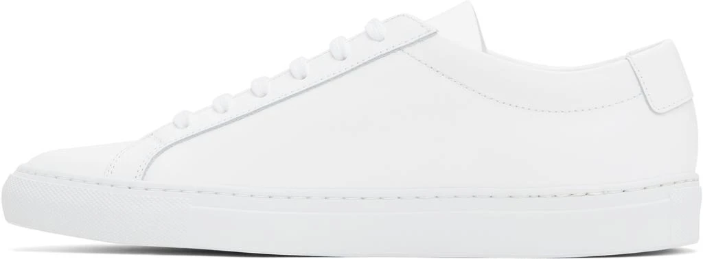Common Projects White Original Achilles Low Sneakers 3