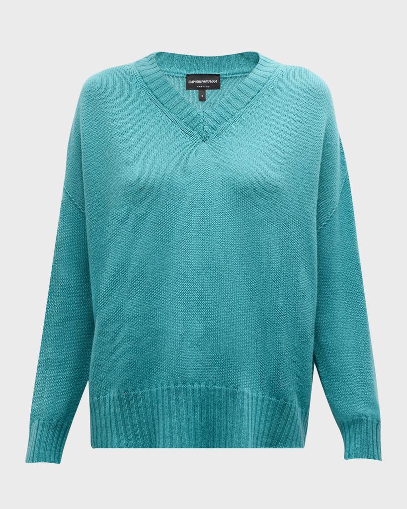 Emporio Armani Knit Wool-Cashmere Sweater