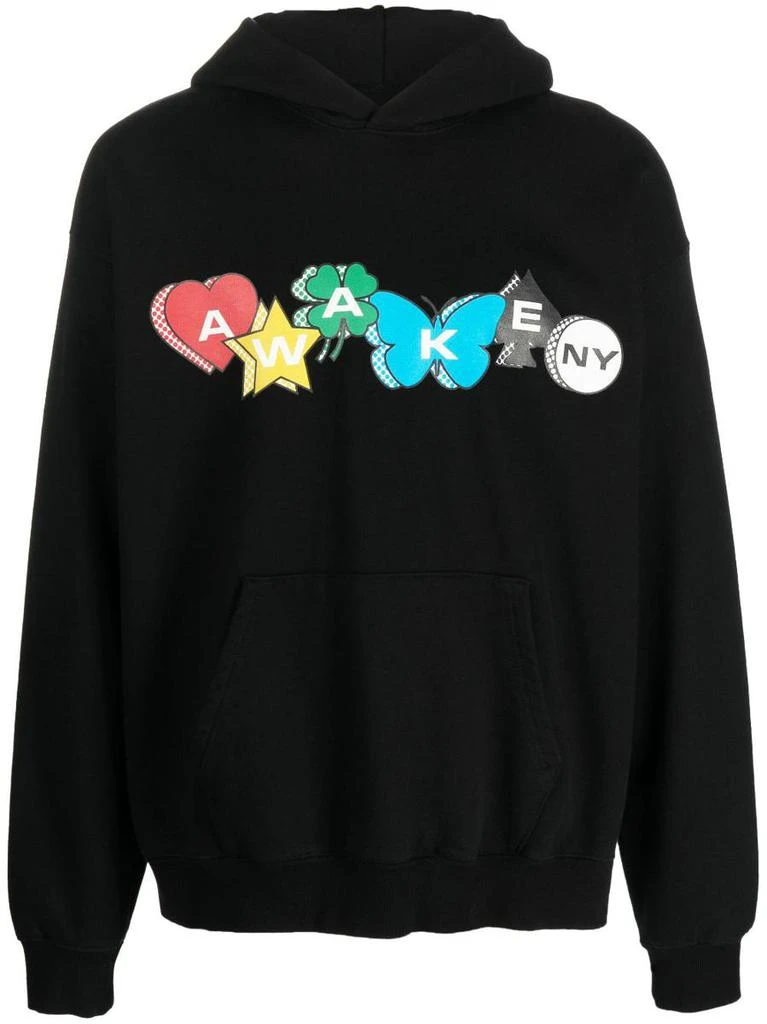 Awake NY Awake Ny Printed Charm Logo Hoodie 1