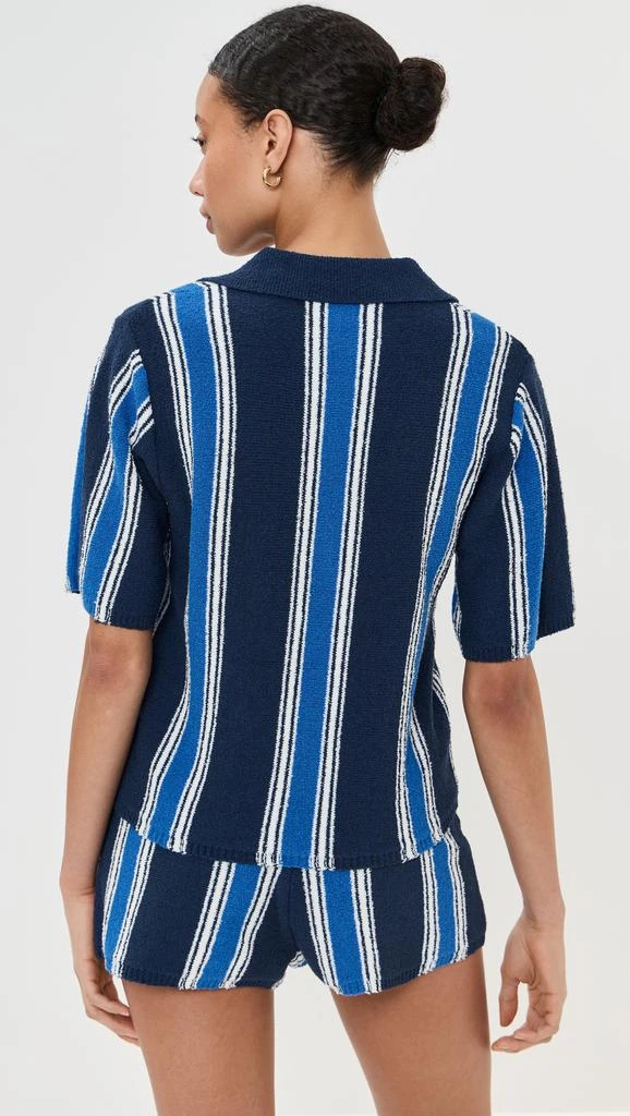 LE BOP Striped Polo 2