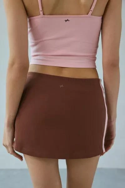 Out From Under Out From Under Bec Varsity Stripe Low-Rise Micro Mini Skort 4