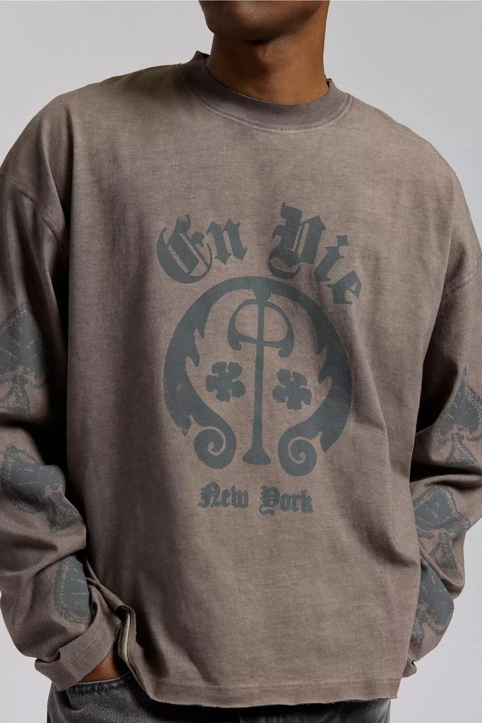 Urban Outfitters En Vie New York Graphic Long Sleeve Tee 1