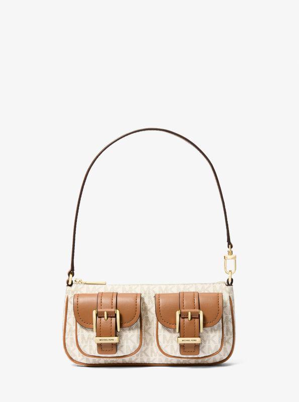 Michael Kors Zoe Small Signature Logo Pochette