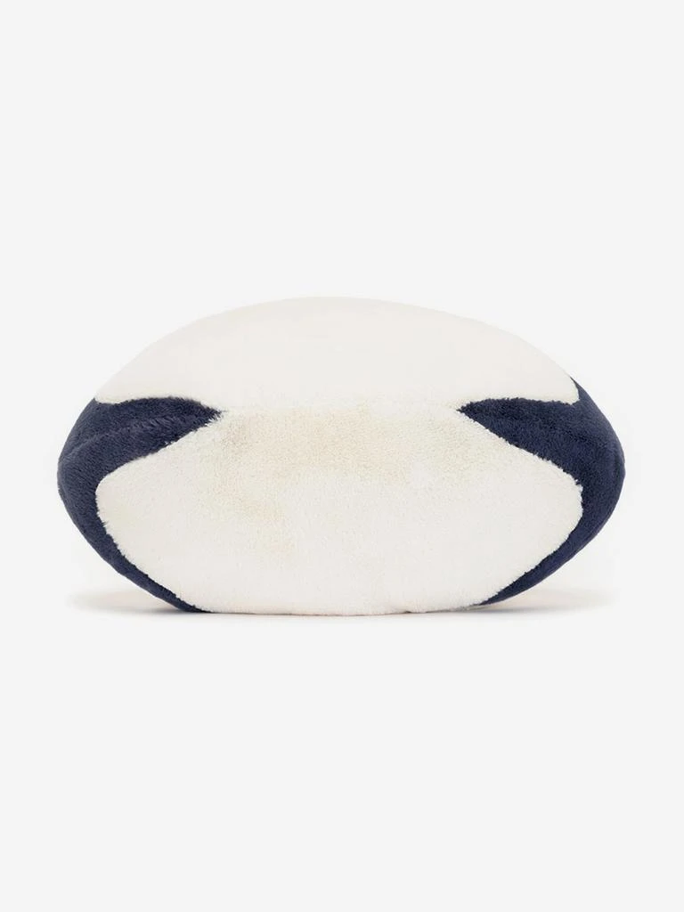 Jellycat Amuseables Sports Rugby Ball in White (29cm) 2