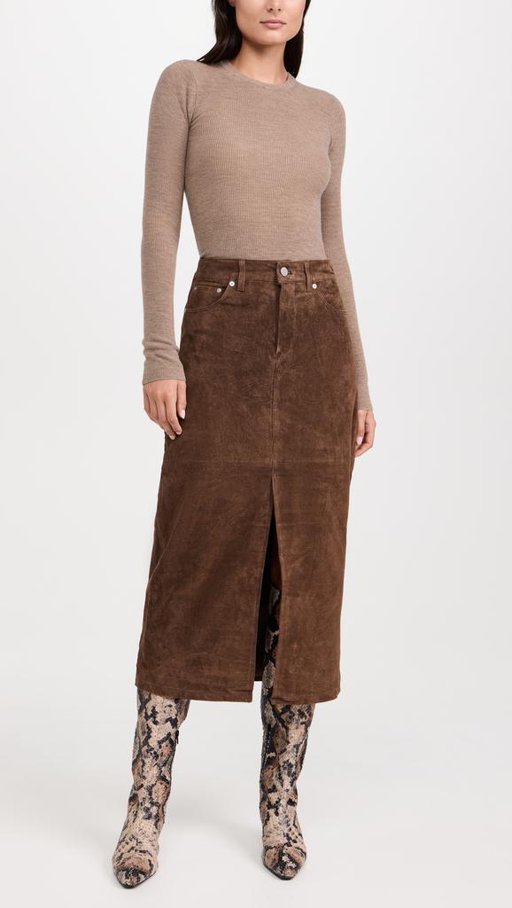 Blank NYC Black Coffee Skirt