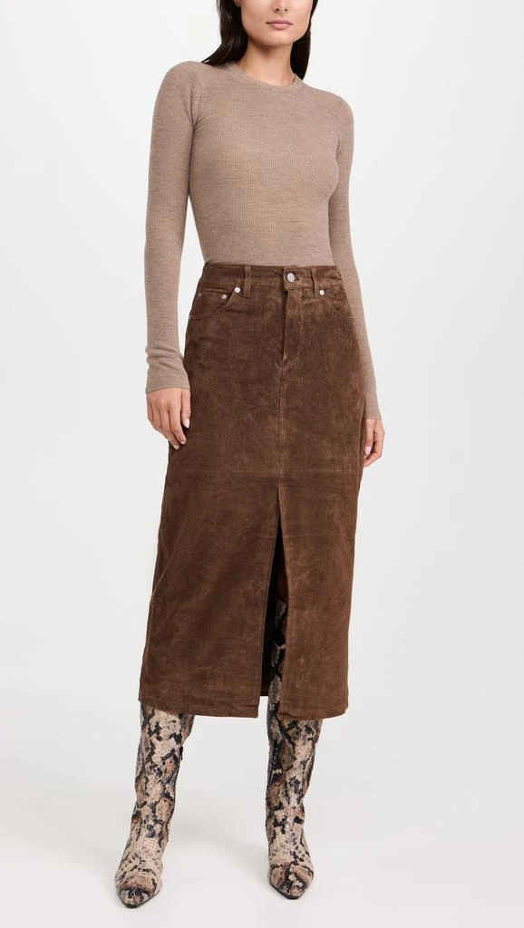 Blank NYC Black Coffee Skirt 1