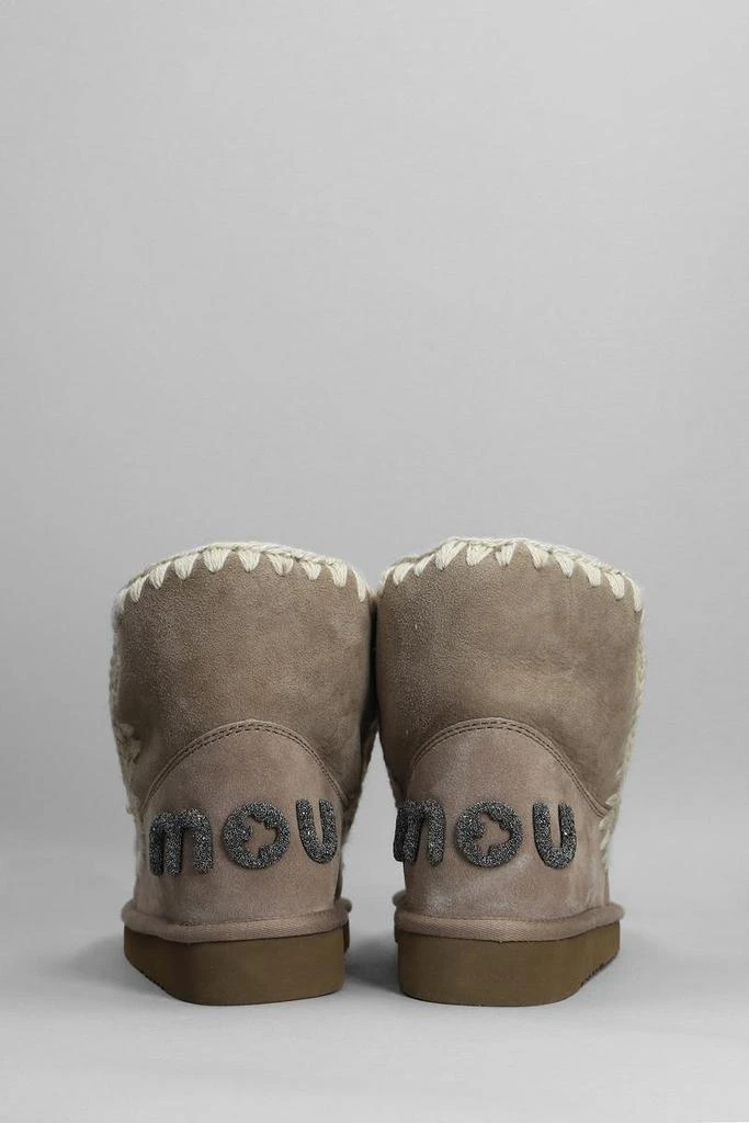 Mou Mou Eskimo 18 Low Heels Ankle Boots 4