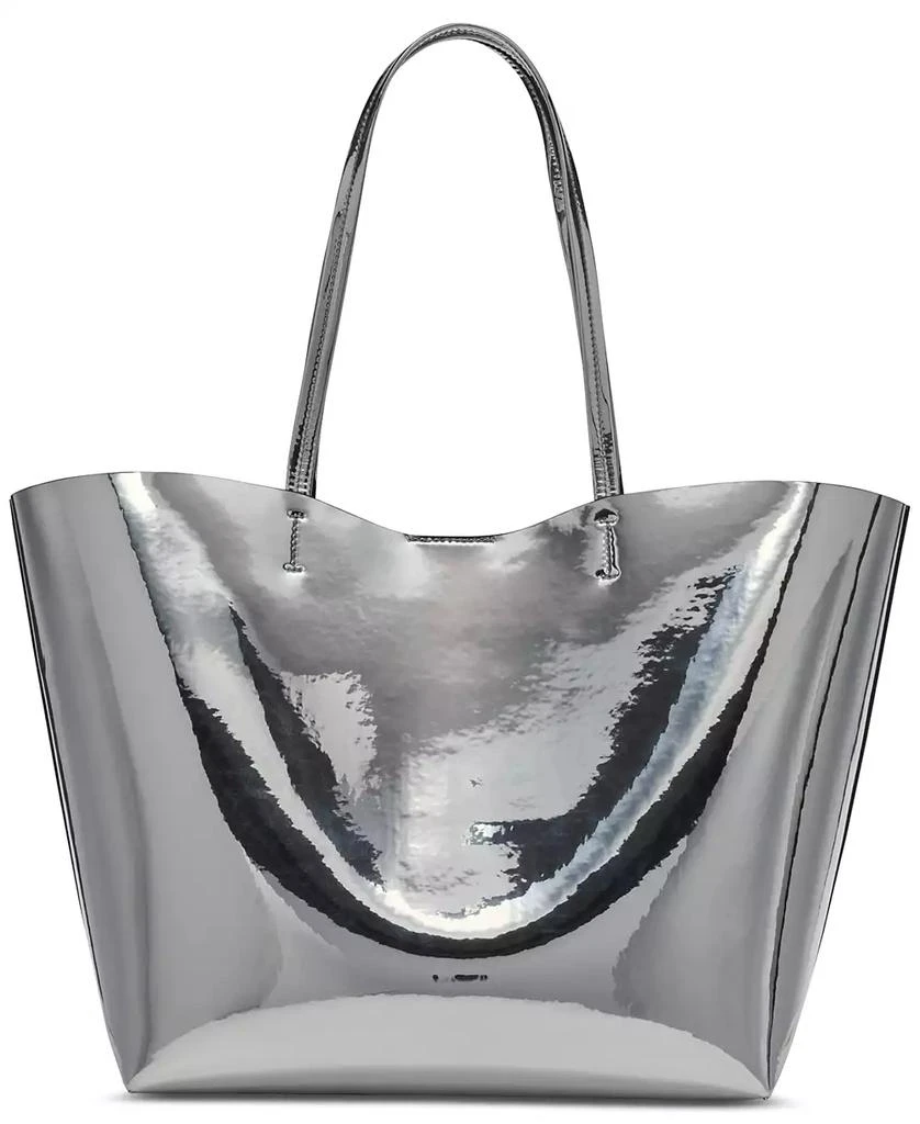 DKNY Tinsley Extra-Large Silver Tote 5