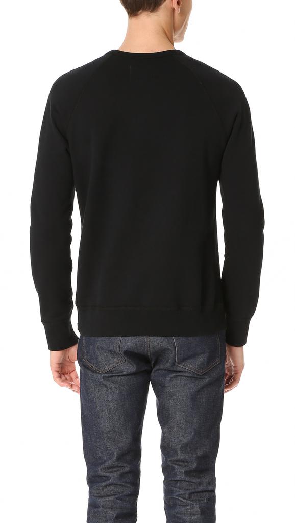 REIGNING CHAMP Midweight Terry Slim Crewneck Sweatshirt