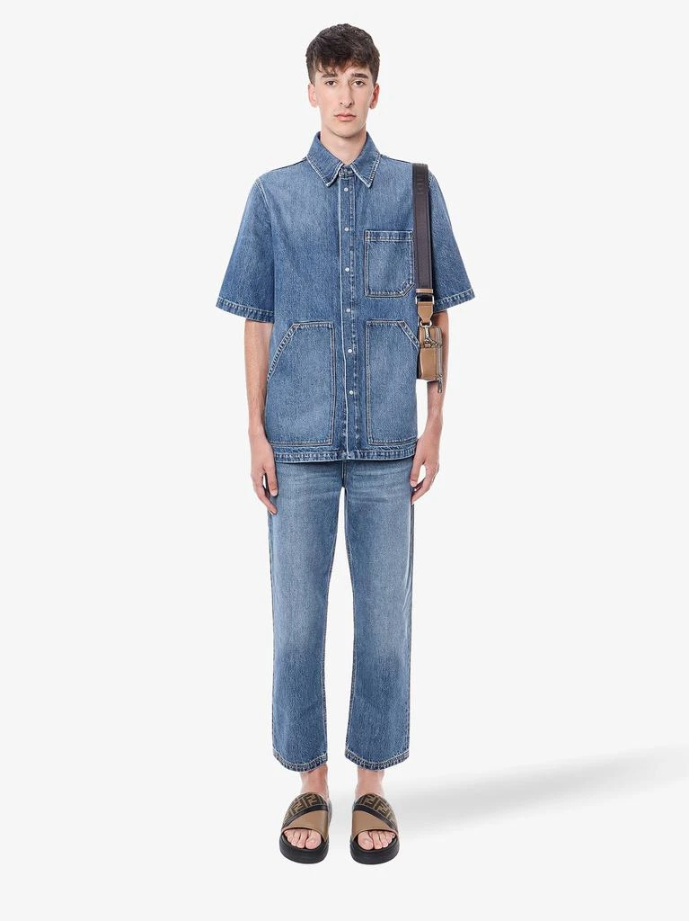 Fendi Denim oversize shirt 2