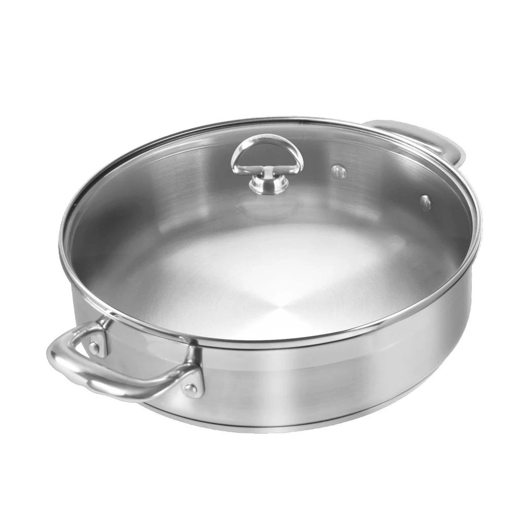 Chantal Induction 21 Sauteuse with Glass Lid, 5 Quart 1