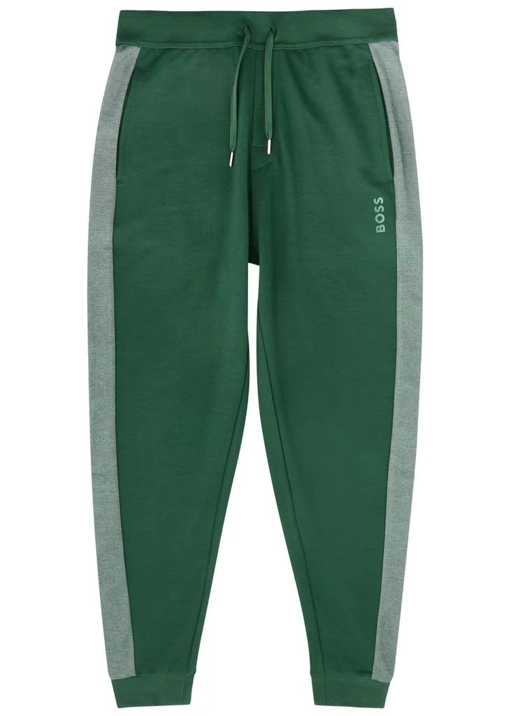 Hugo Boss Panelled cotton-blend sweatpants  1