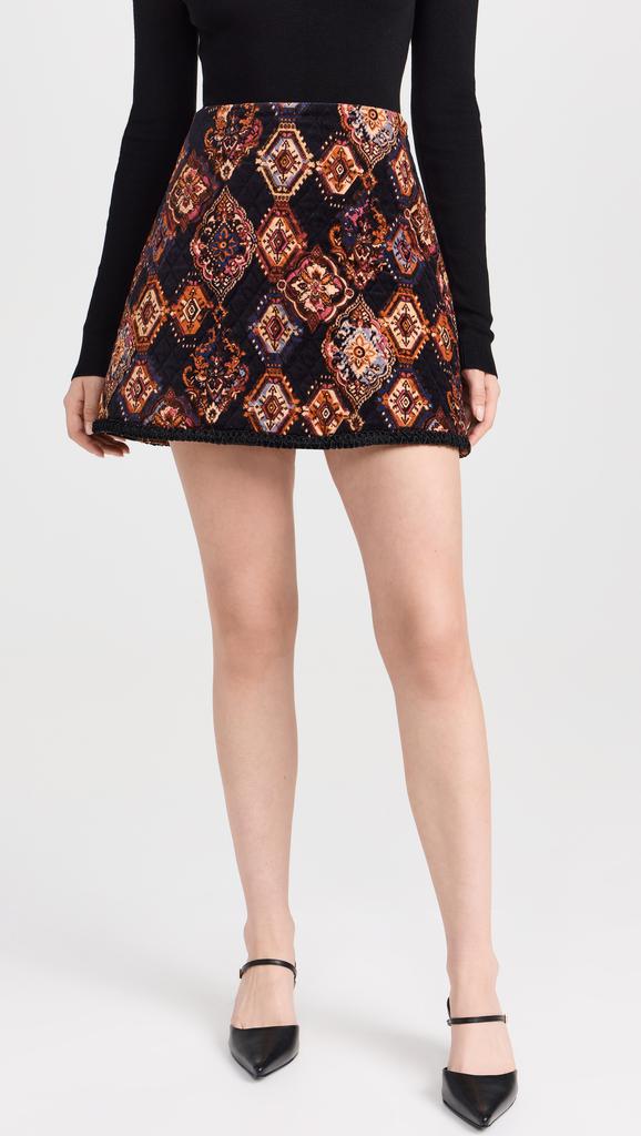 Cara Cara Chrissy Velvet Skirt