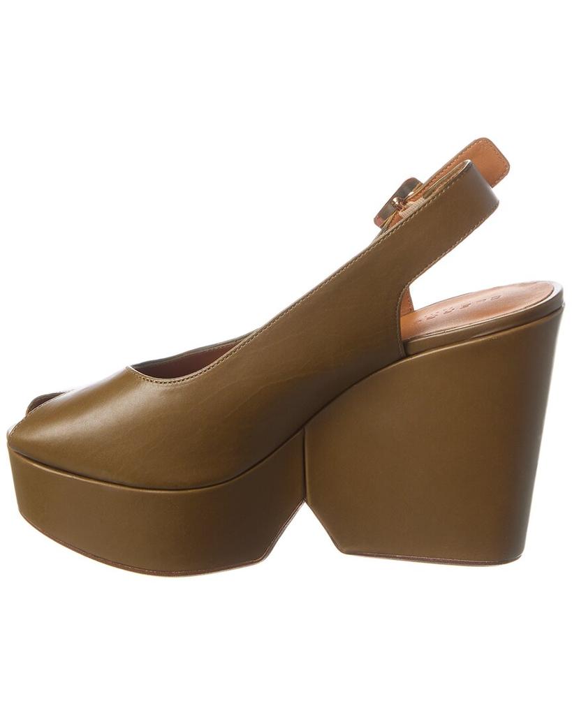 Clergerie Dylan Leather Slingback Sandal
