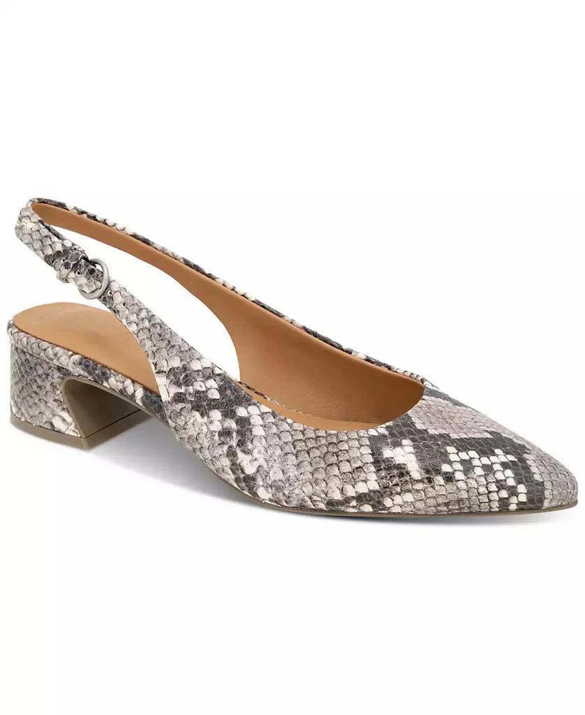 Gentle Souls Women's Georgia Slingback Block-Heel Pumps 1