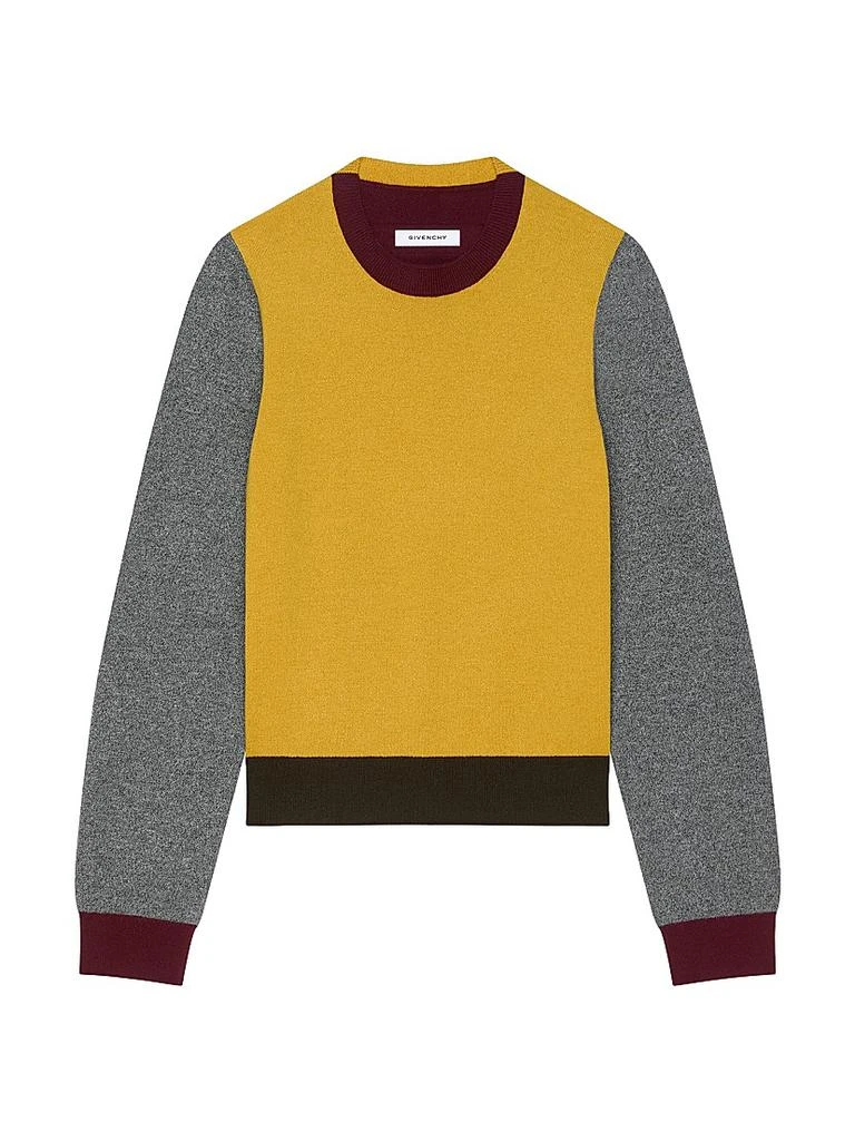 Givenchy Color Block Sweater in Wool 1