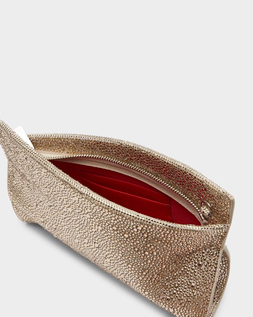 Christian Louboutin Loubitwist Small クリスタル クラッチ Christian Louboutin Loubitwist Small Cluctch in Rainbow