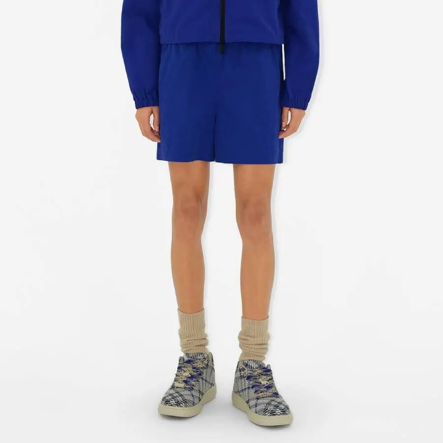 Burberry Equestrian Knight Design Nylon Shorts