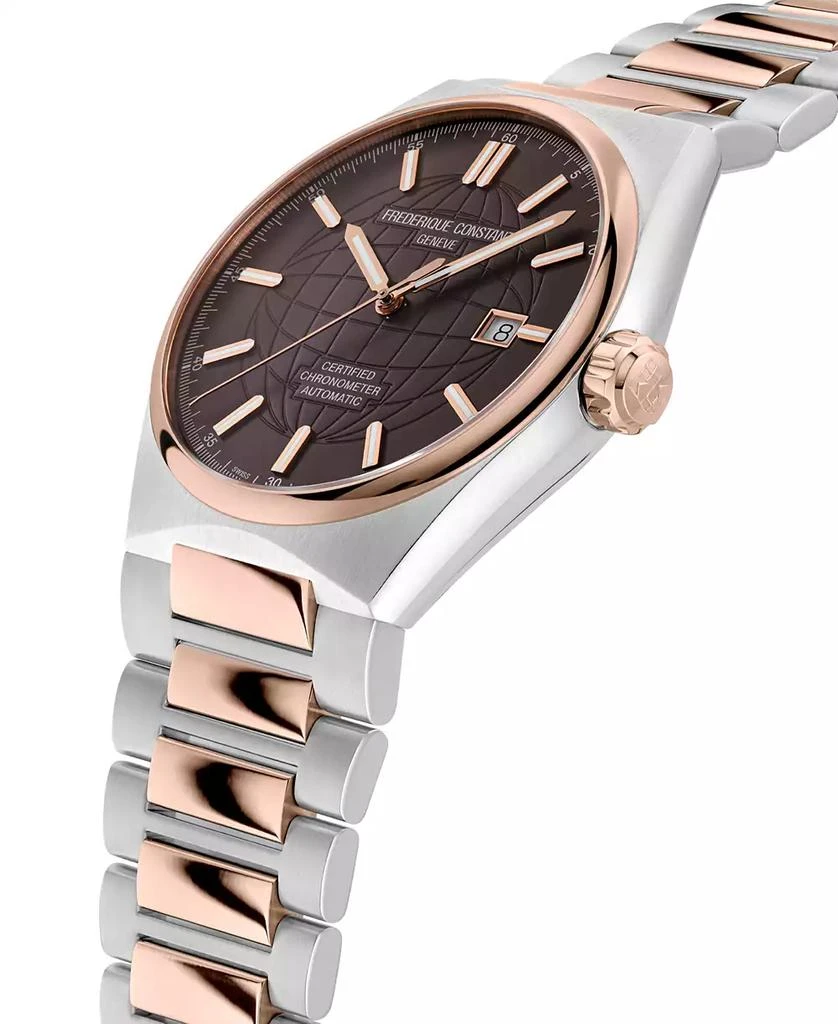Frederique Constant Men's Swiss Automatic Highlife COSC Two-Tone Stainless Steel Bracelet Watch 41mm 2