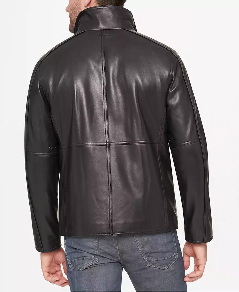 Marc New York by Andrew Marc Men's Hartz Smooth Lamb Stand Collar Jacket