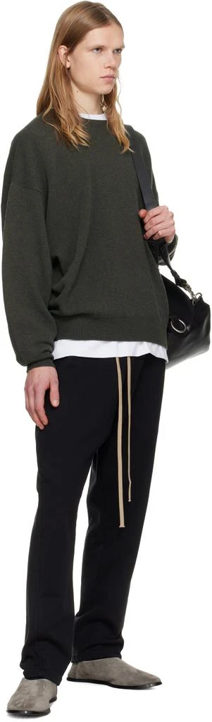 Fear of god Black Relaxed Sweatpants 4