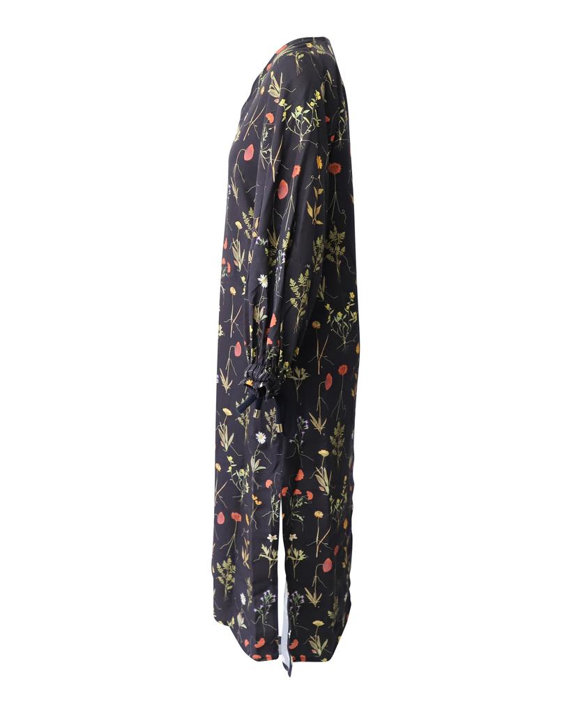MOTHER OF PEARL Mother Of Pearl Josie Midi Dress in Floral Print Lyocell Twill