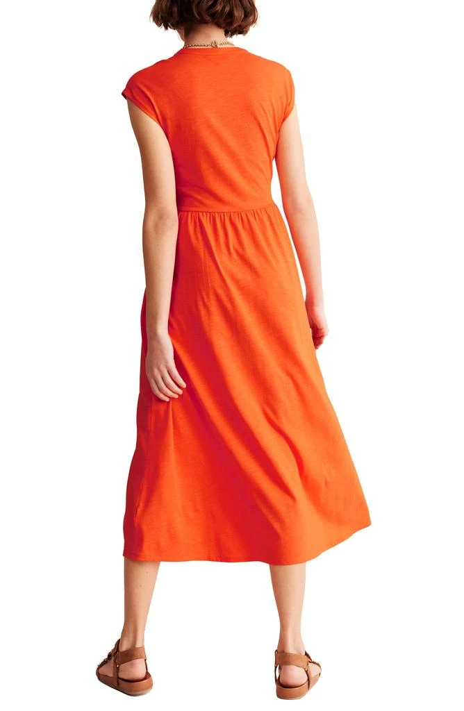 Chloe Cap Sleeve Jersey Midi Dress  On Sale Now with Up to 65% Off |  Discover Exclusive Deals & Savings at BeyondStyle  Authentic Boden dresses| dress|women|clothing|female with Limited-Time Discounts, Free Shipping,