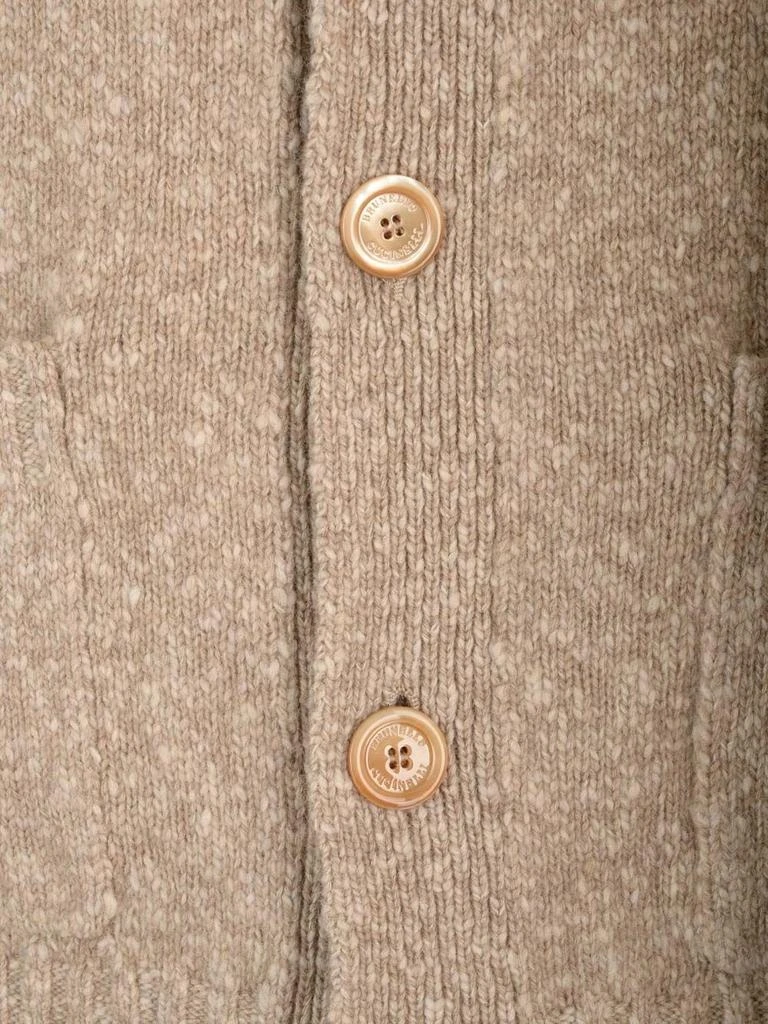 Brunello Cucinelli Brunello Cucinelli Long-Sleeved Button-Up Cardigan 5
