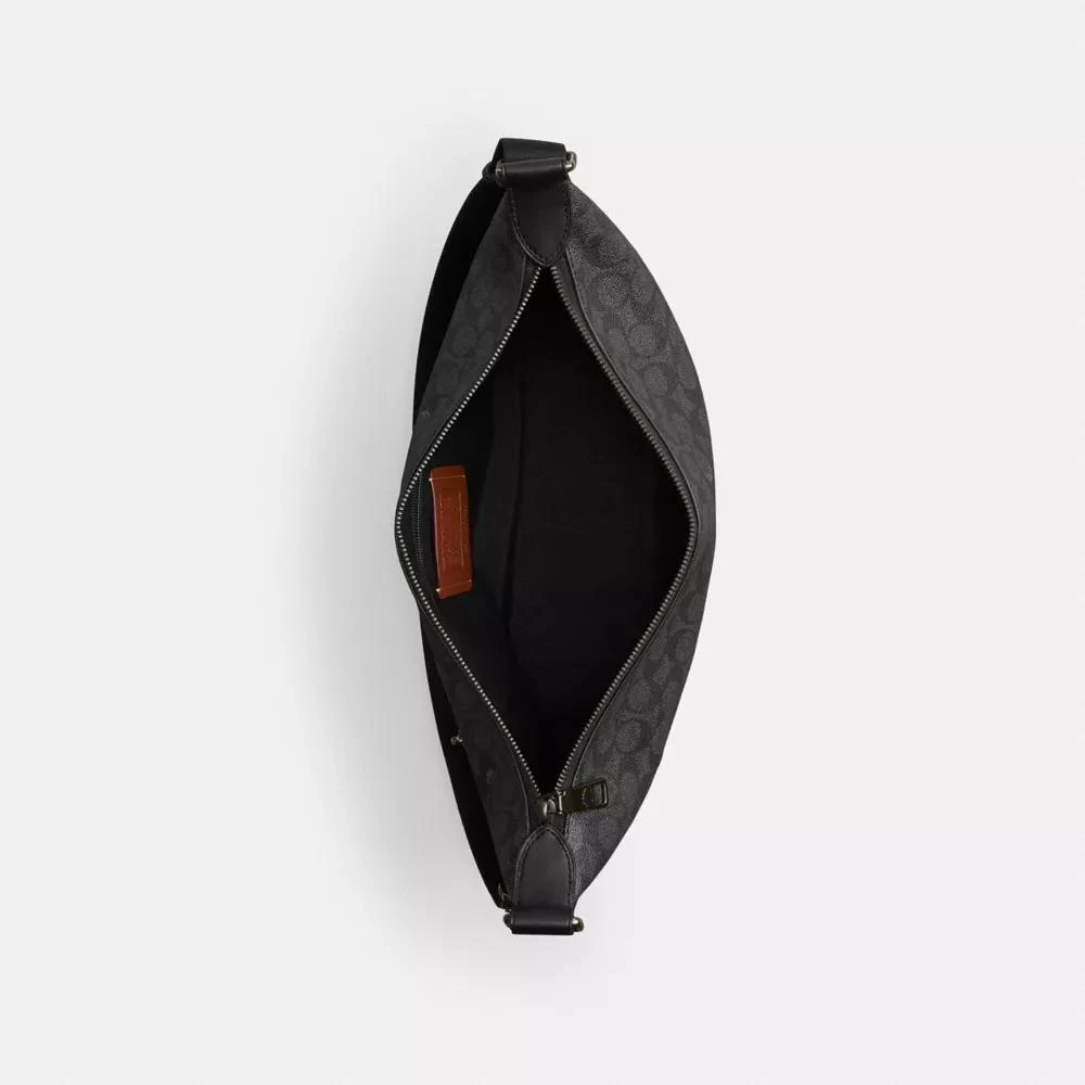 Coach Finn Crossbody Bag In Signature Canvas 4