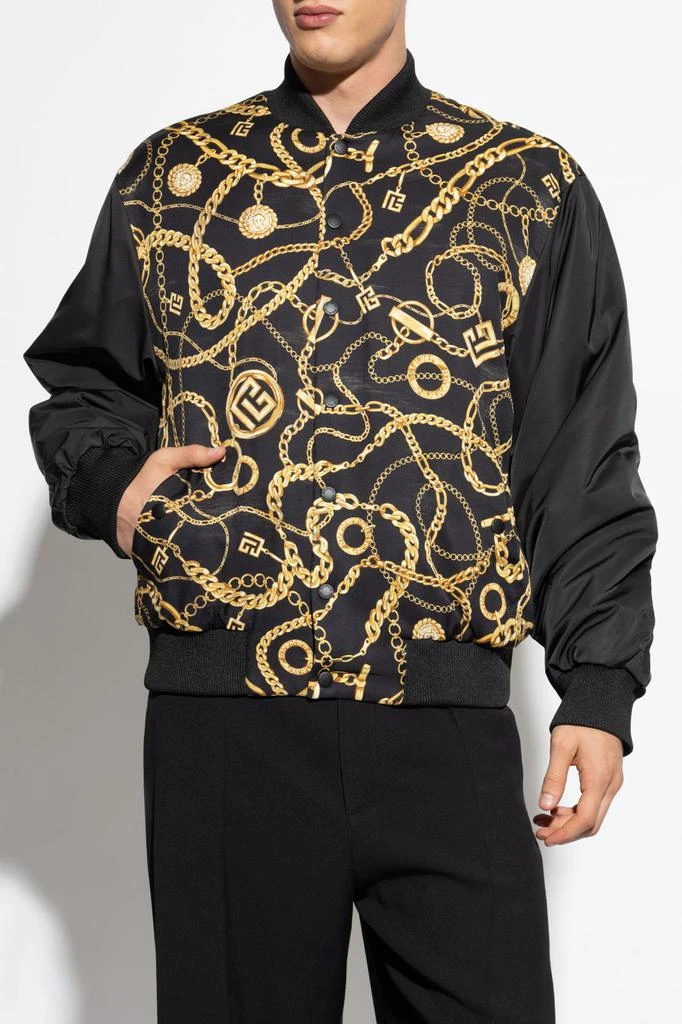 Balmain Balmain Reversible Printed Bomber Jacket 2