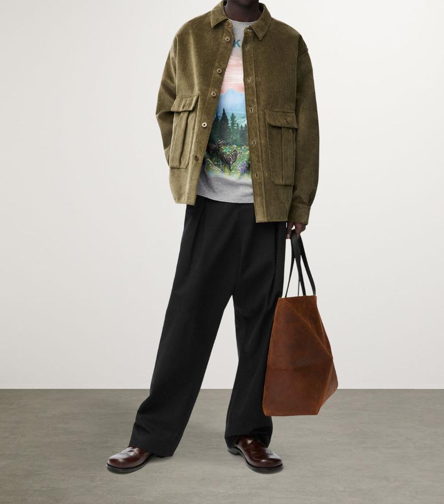 Loewe Oversized Brooks Pines T-Shirt - T-Shirts - BeyondStyle