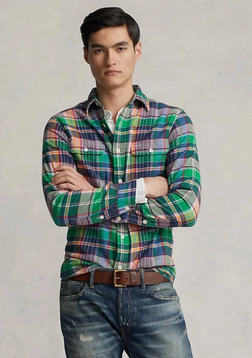 Ralph Lauren Ralph Lauren Classic Fit Plaid Flannel Workshirt 1