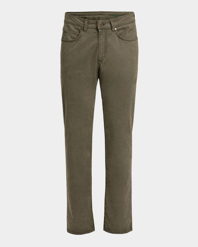 BOGLIOLI Men's 5-Pocket Twill Pants 1