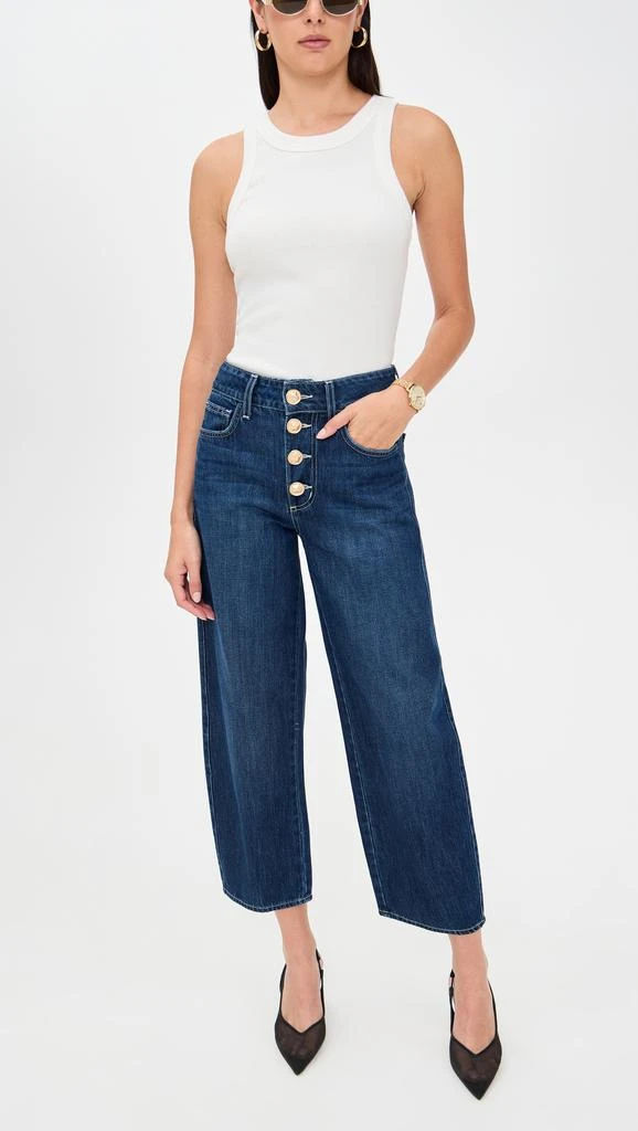 LAGENCE Liora Wide Leg Jeans 4