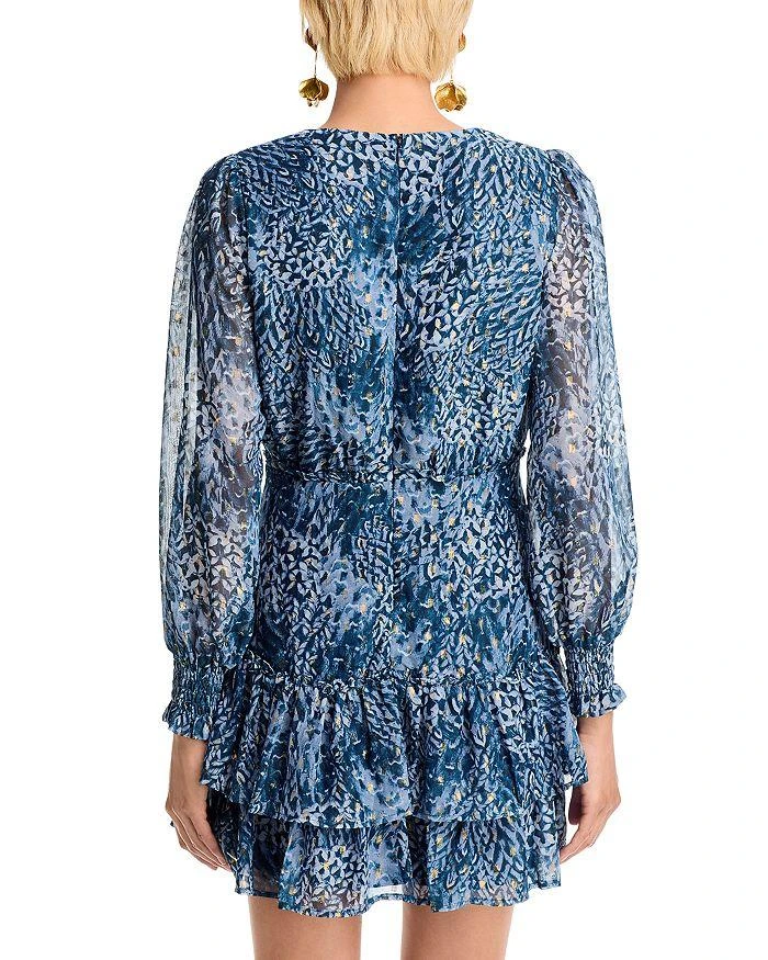 AQUA Ruffle Trim Mini Dress - Exclusive 3