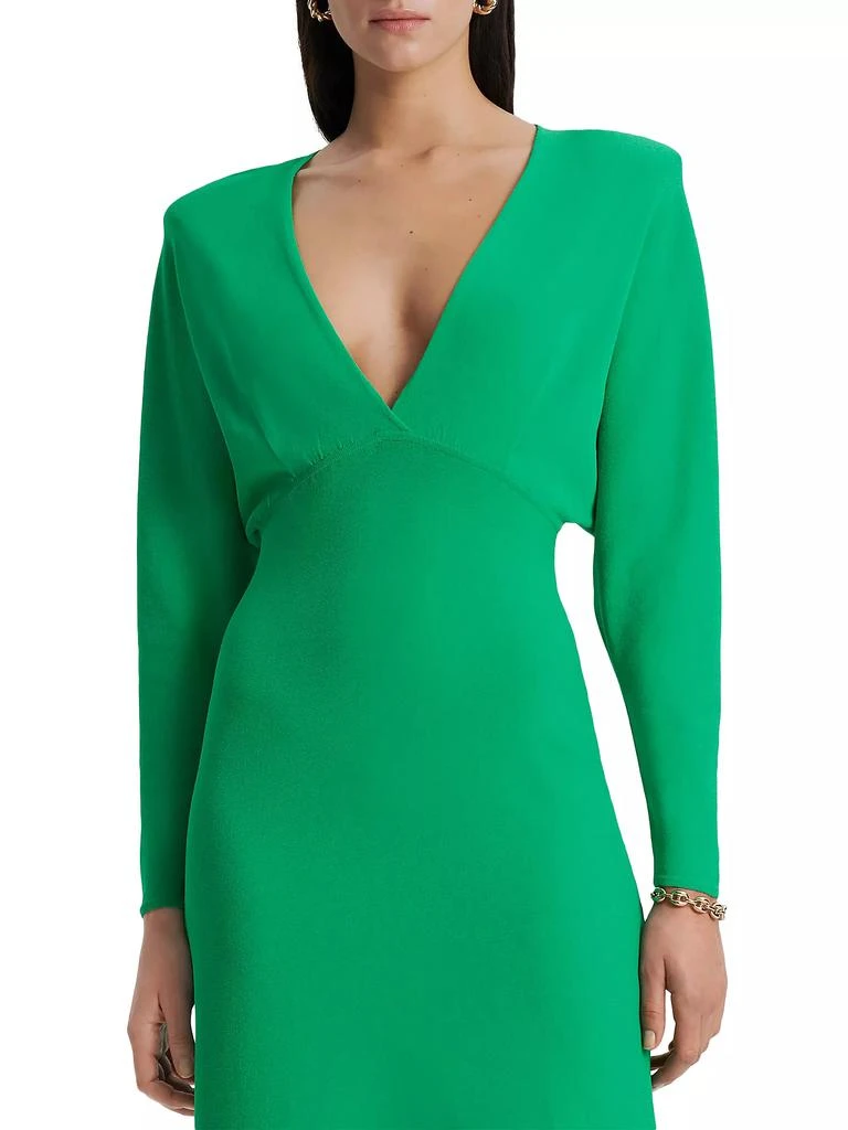 green scanlan theodore dress Scanlan Theodore Parachute Sleeveless Shirt Dress - Green