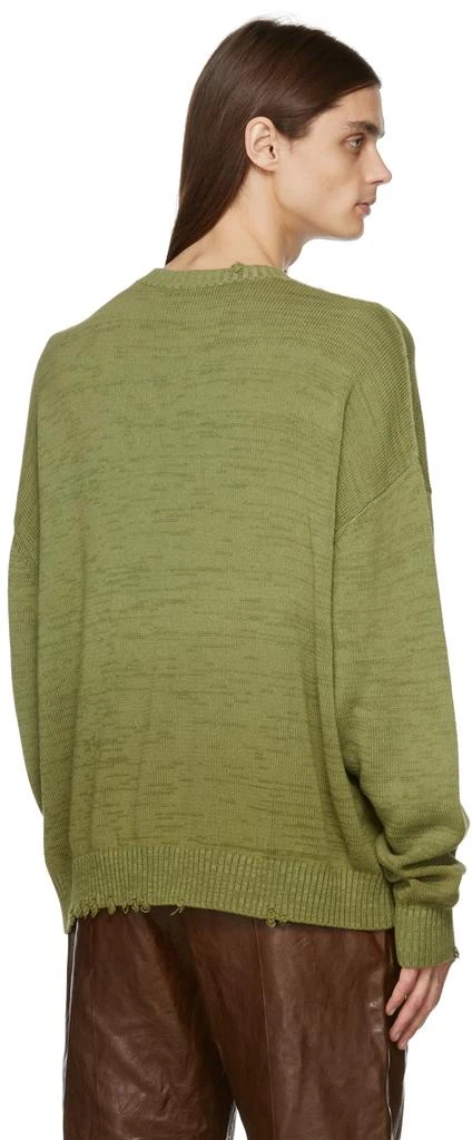 Acne Studios Green Knit Sweater 3